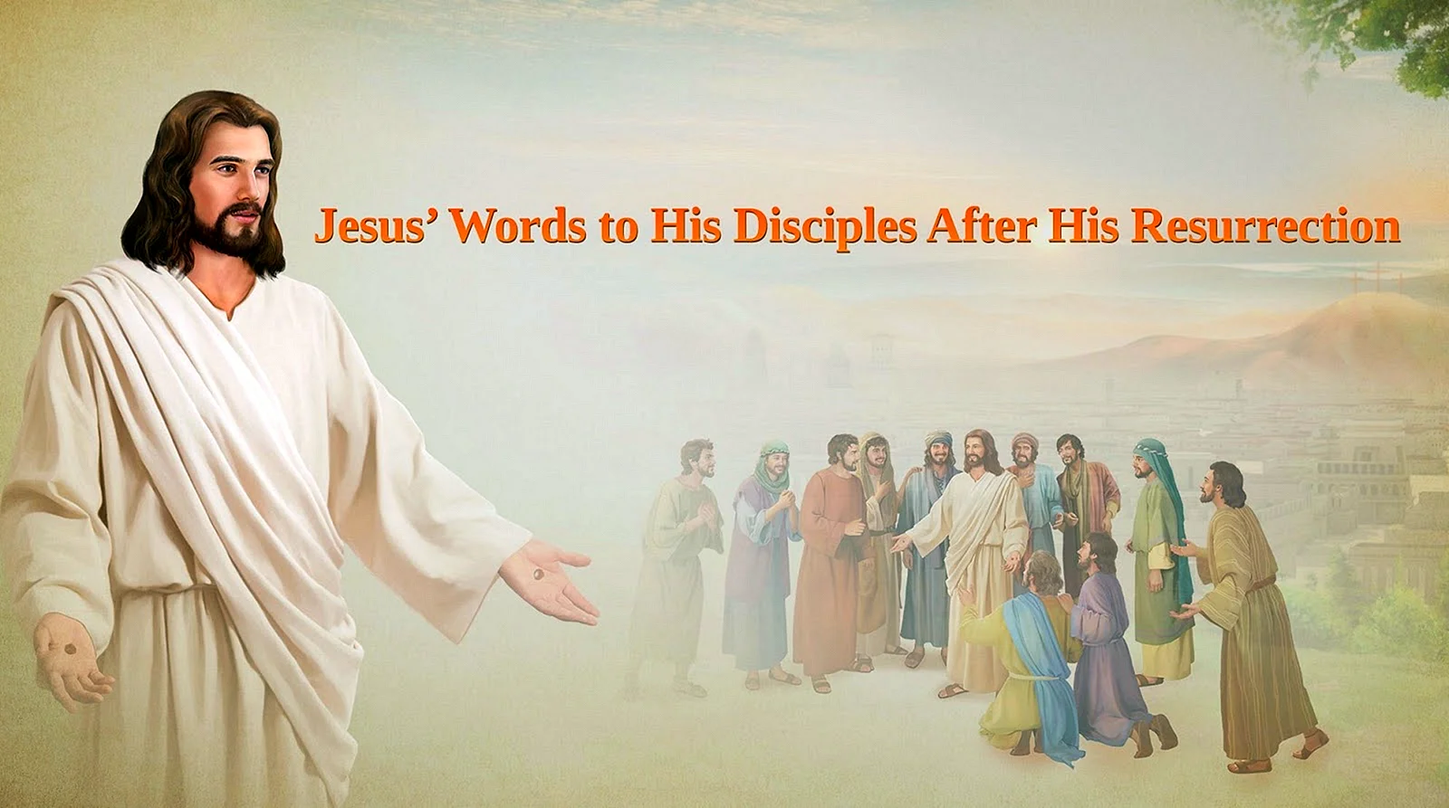 Jesus After Resurrection Wallpaper