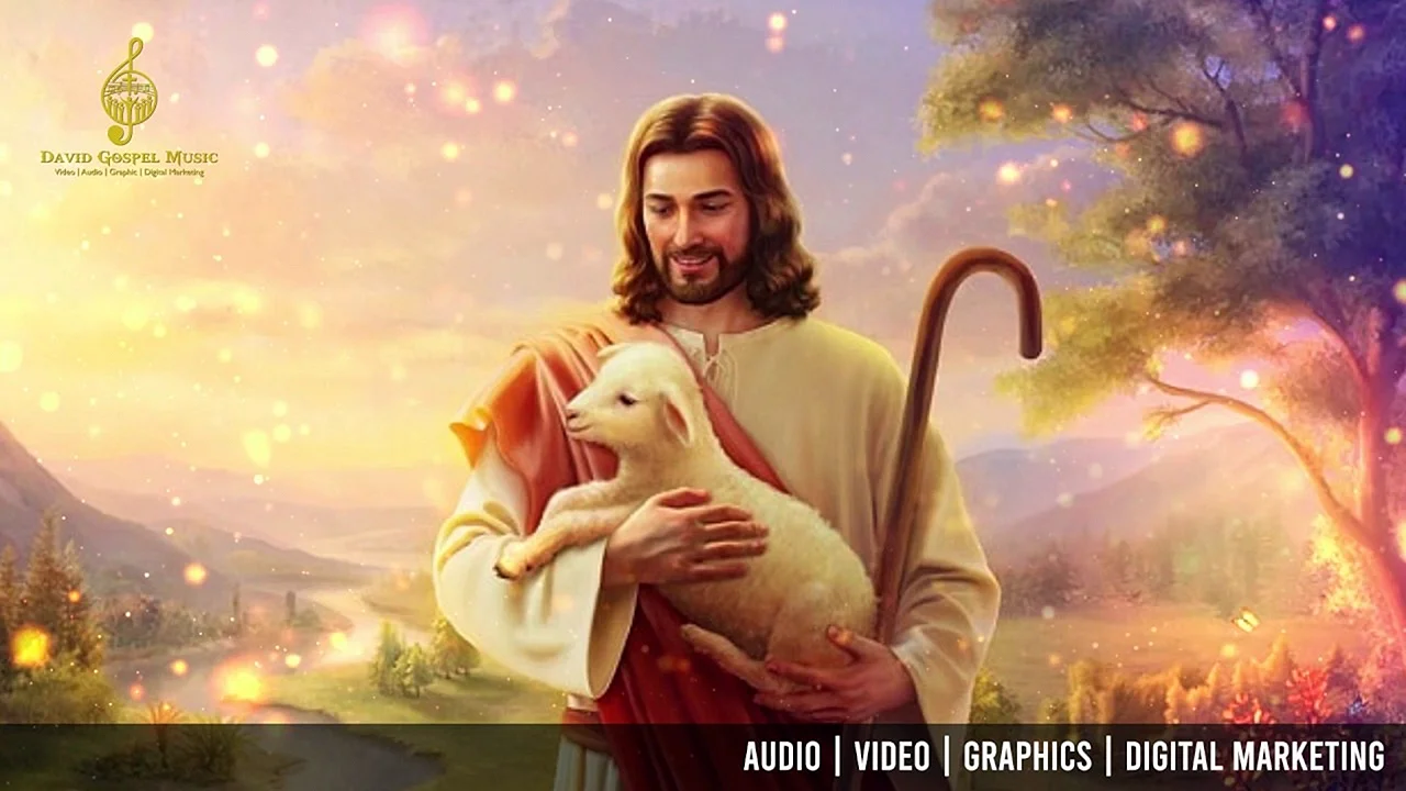 Jesus And Sheep Wallpaper