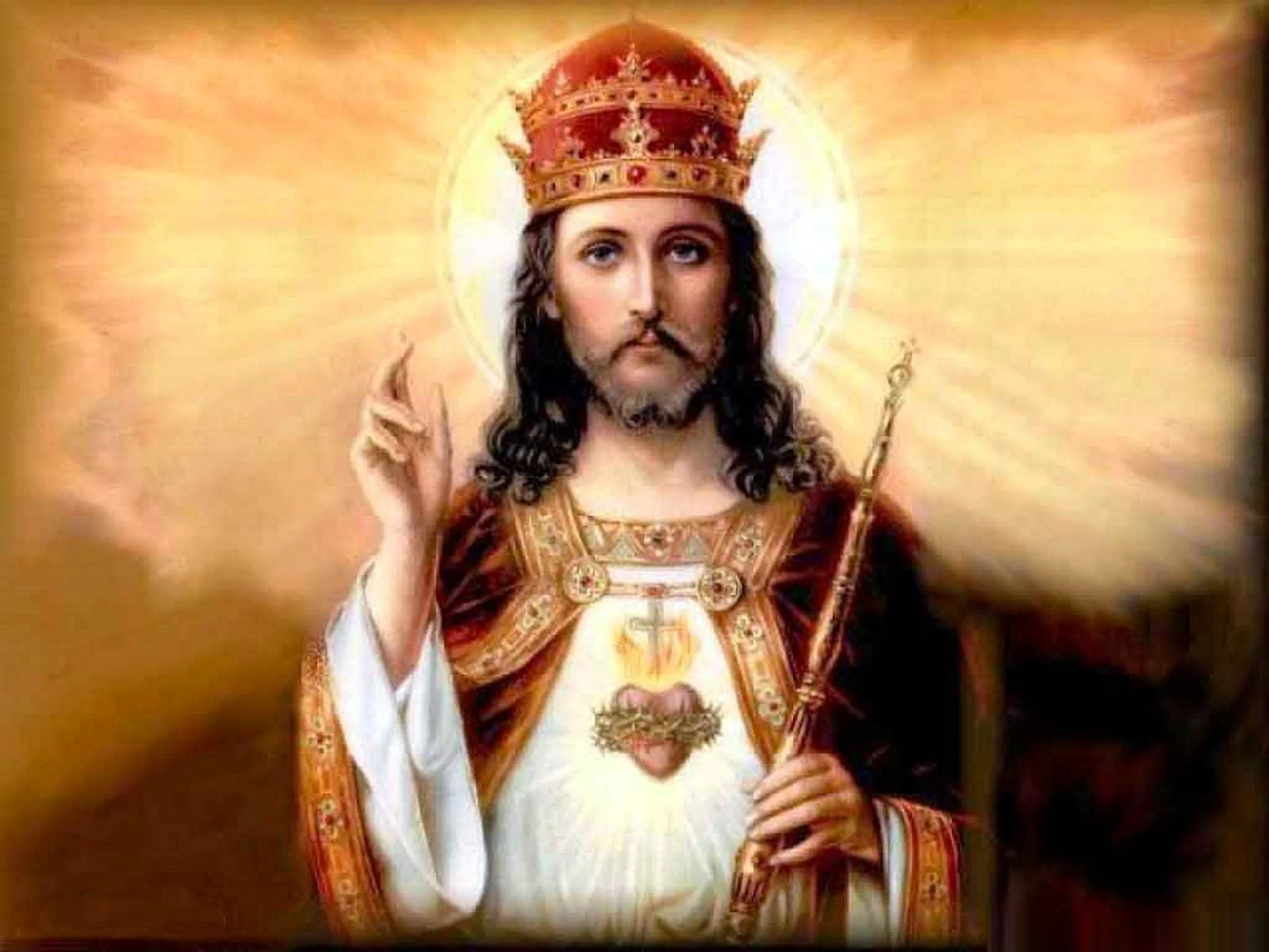 Jesus Christ King Wallpaper