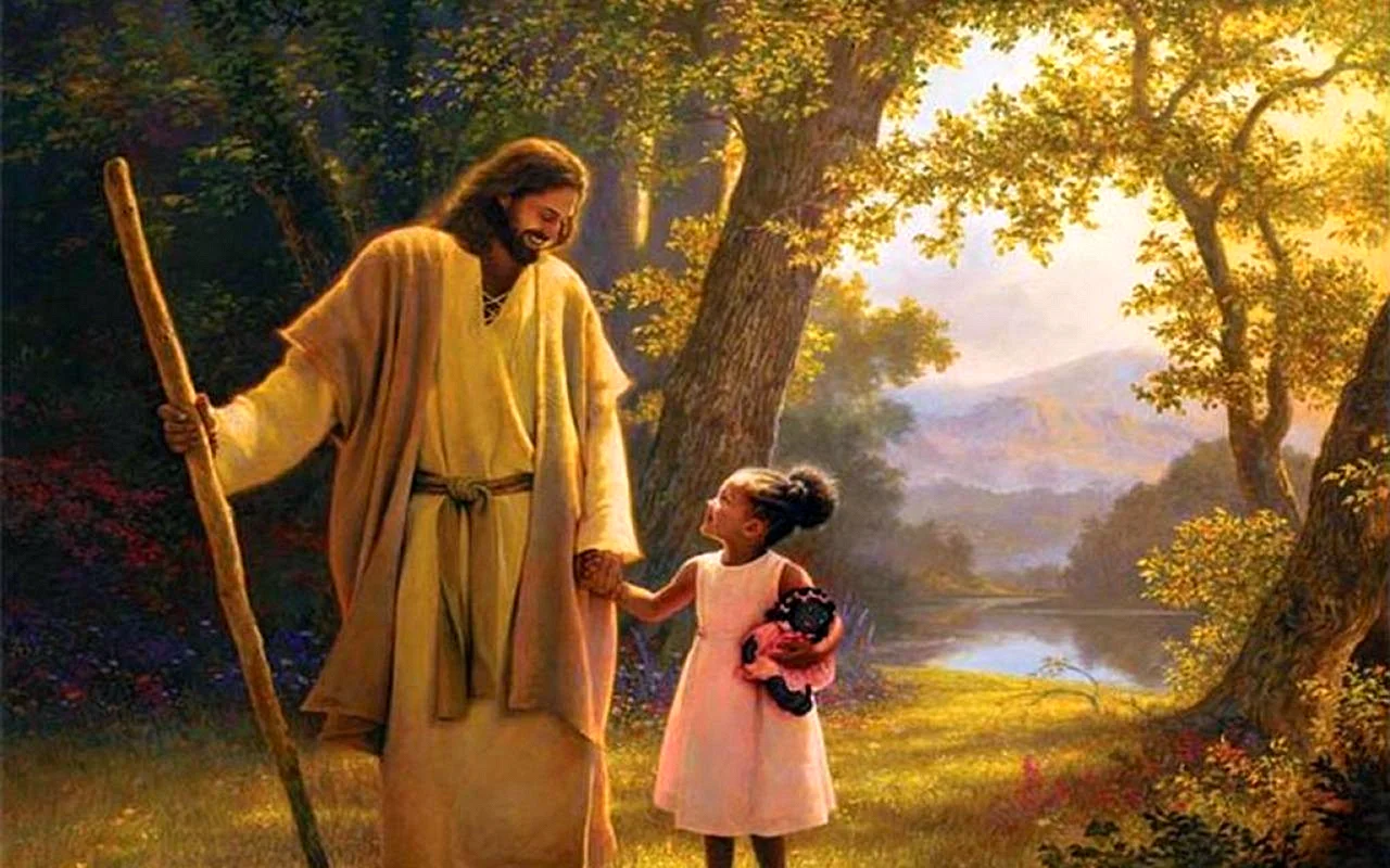 Jesus Christ Painting Greg Olsen Wallpaper