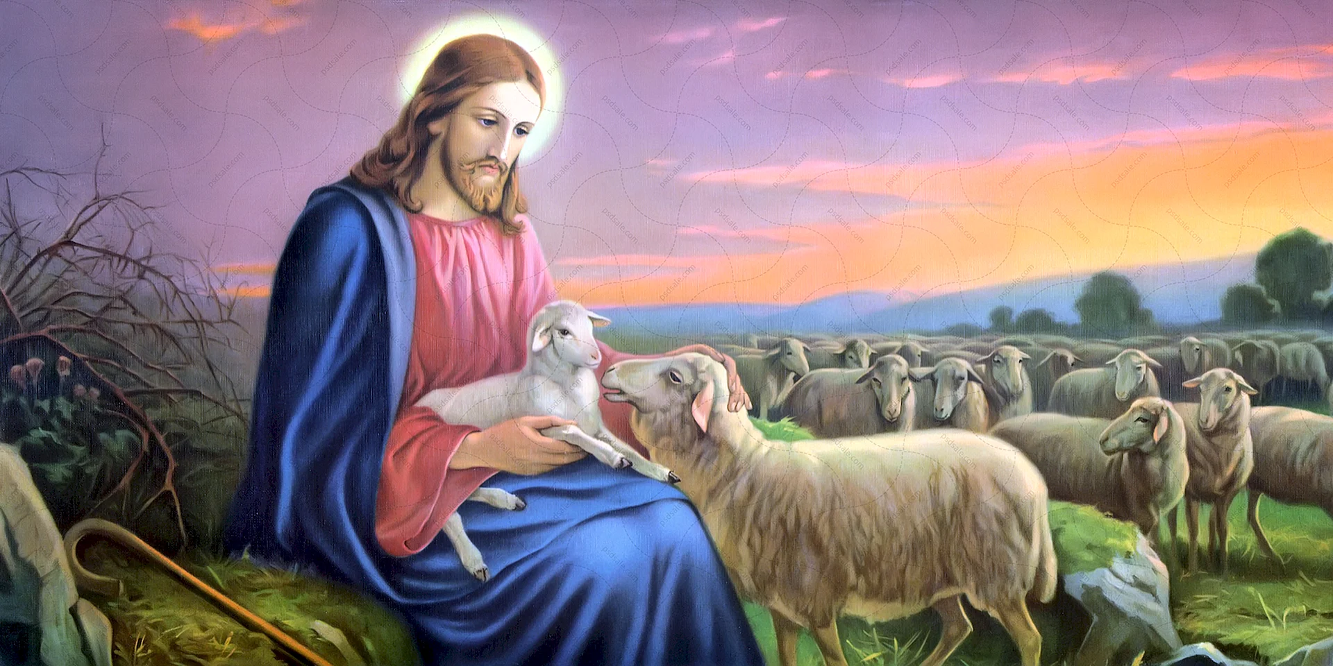 Jesus Shepherd Wallpaper