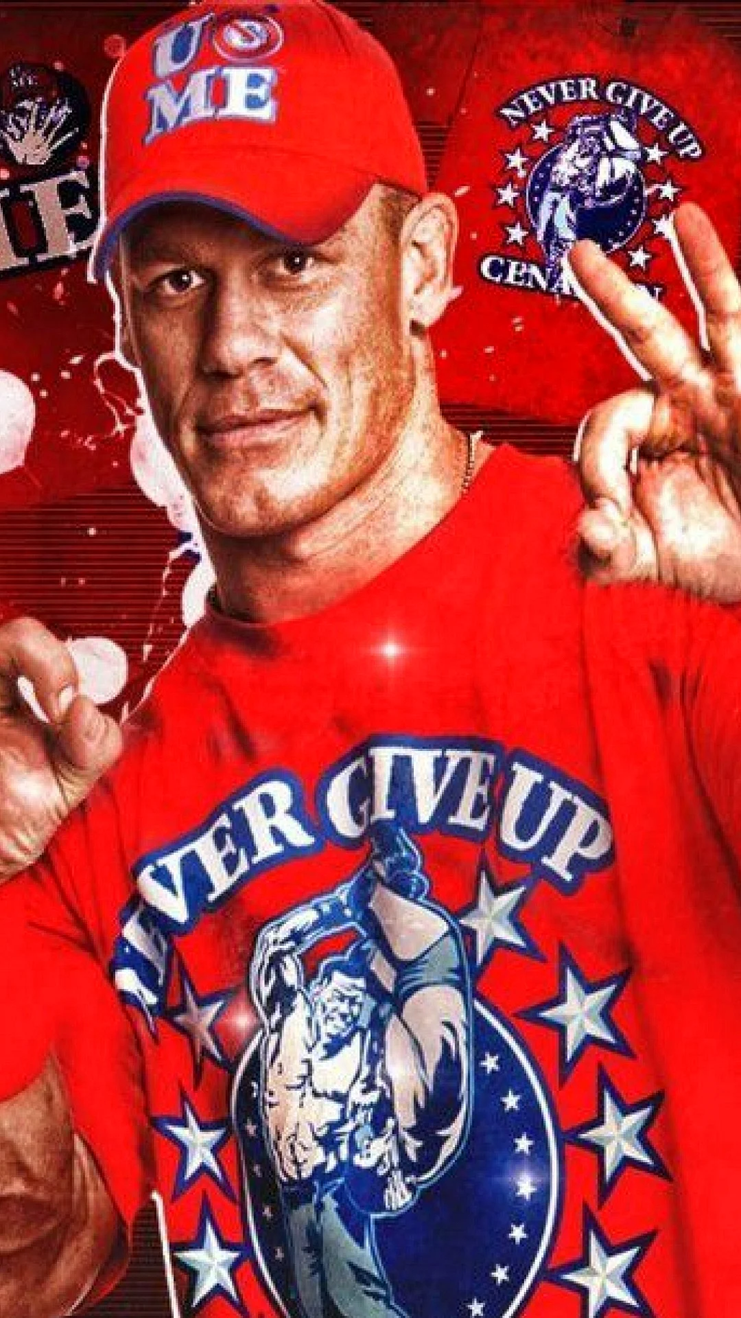 John Cena Anime Wallpaper For iPhone