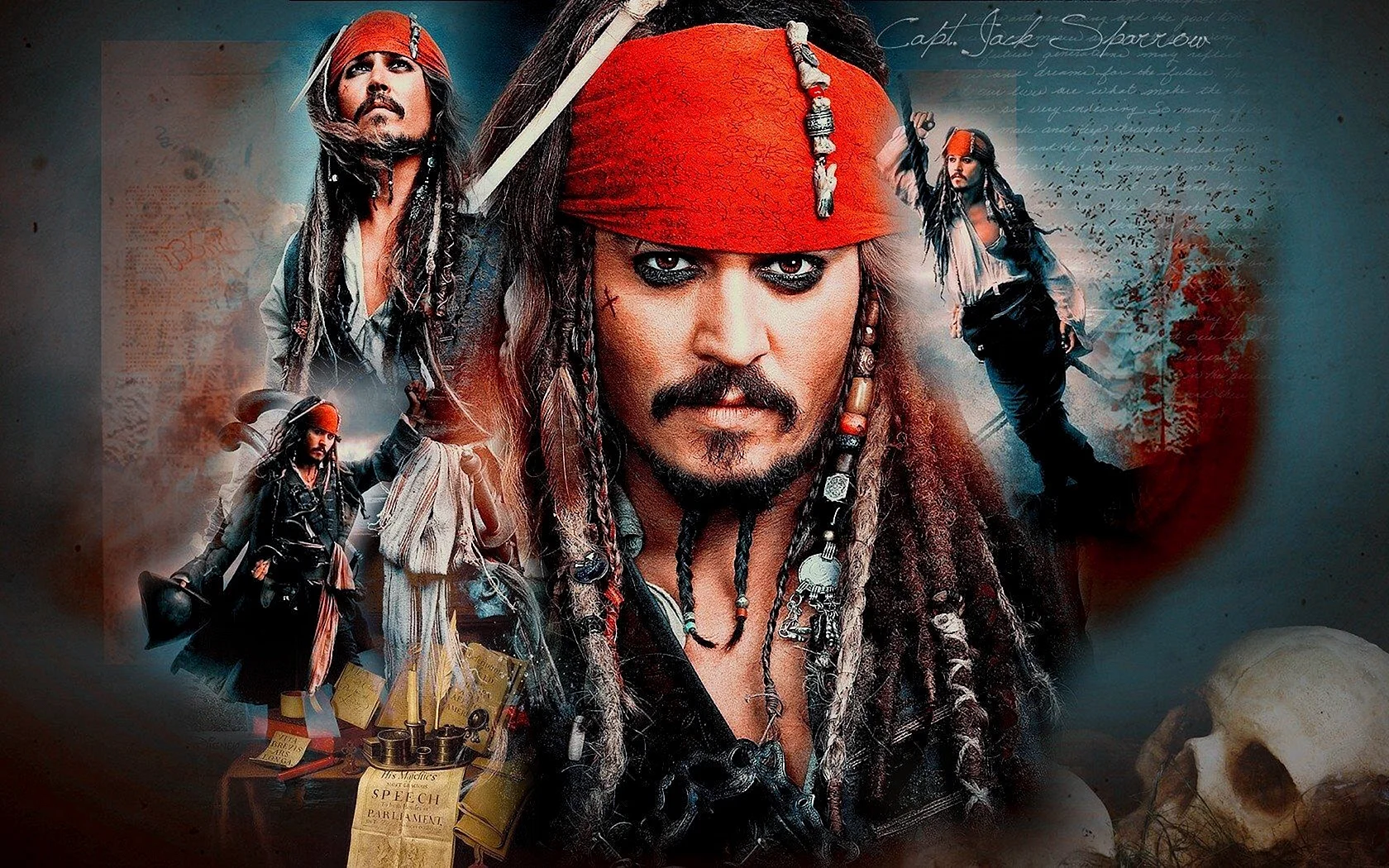 Johnny Depp Pirates Wallpaper