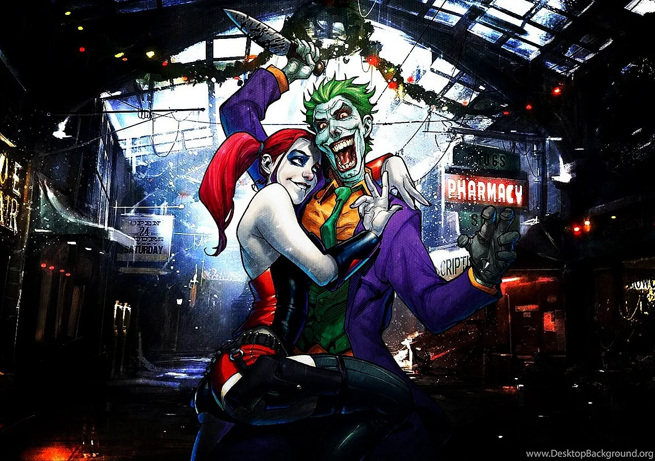 Joker And Harley Wallpaper