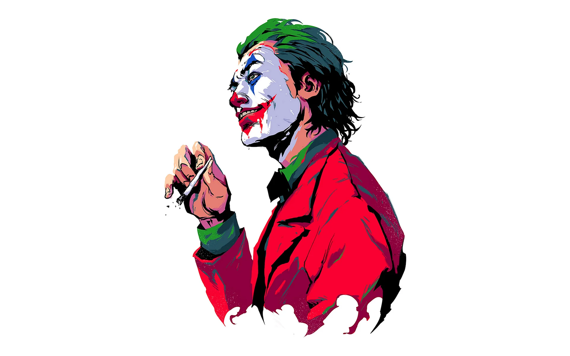 Joker Smoker Wallpaper