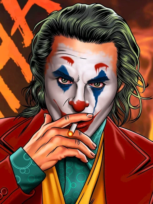 Joker Smoking Wallpaper