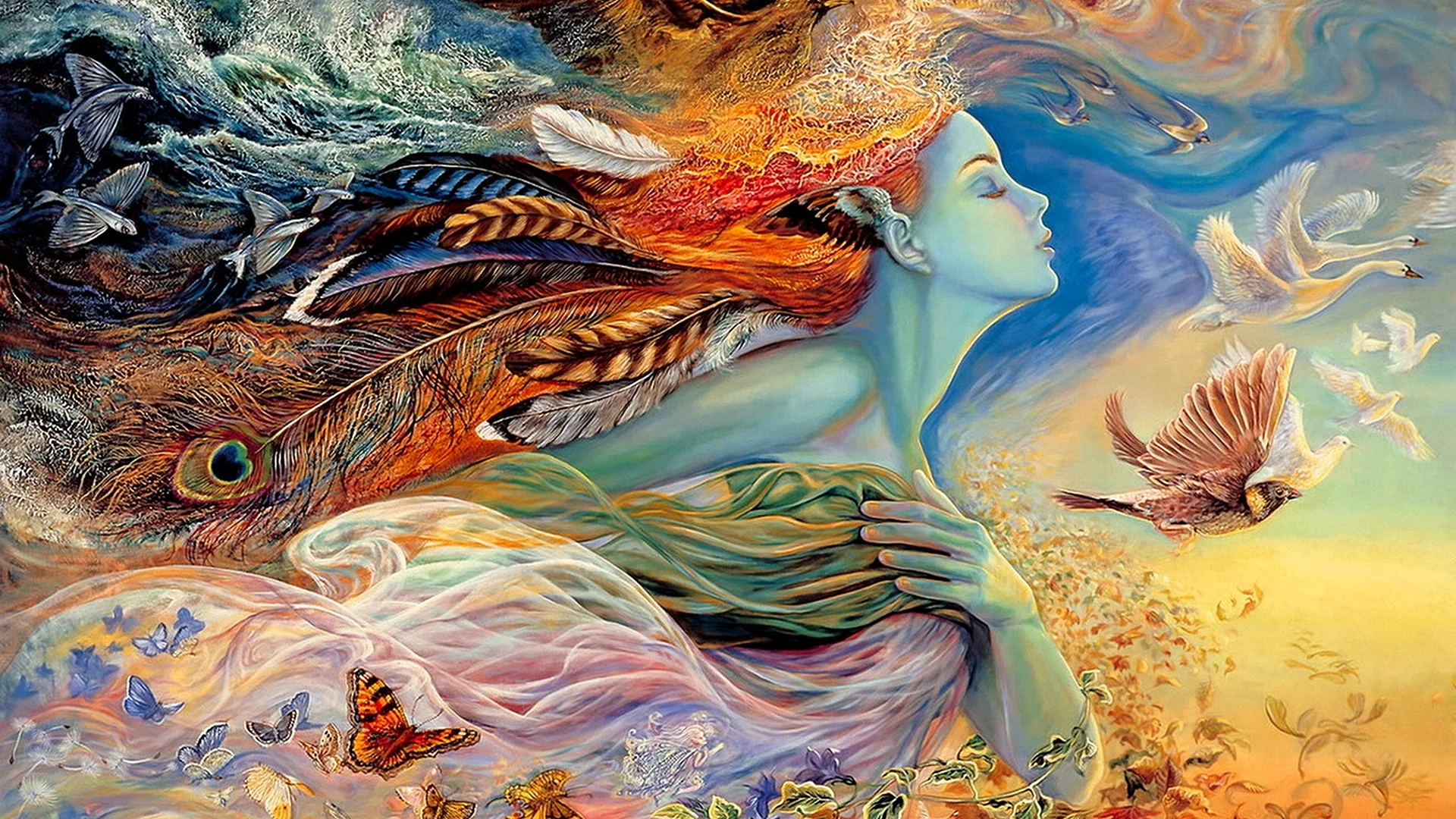 Josephine Wall Wallpaper