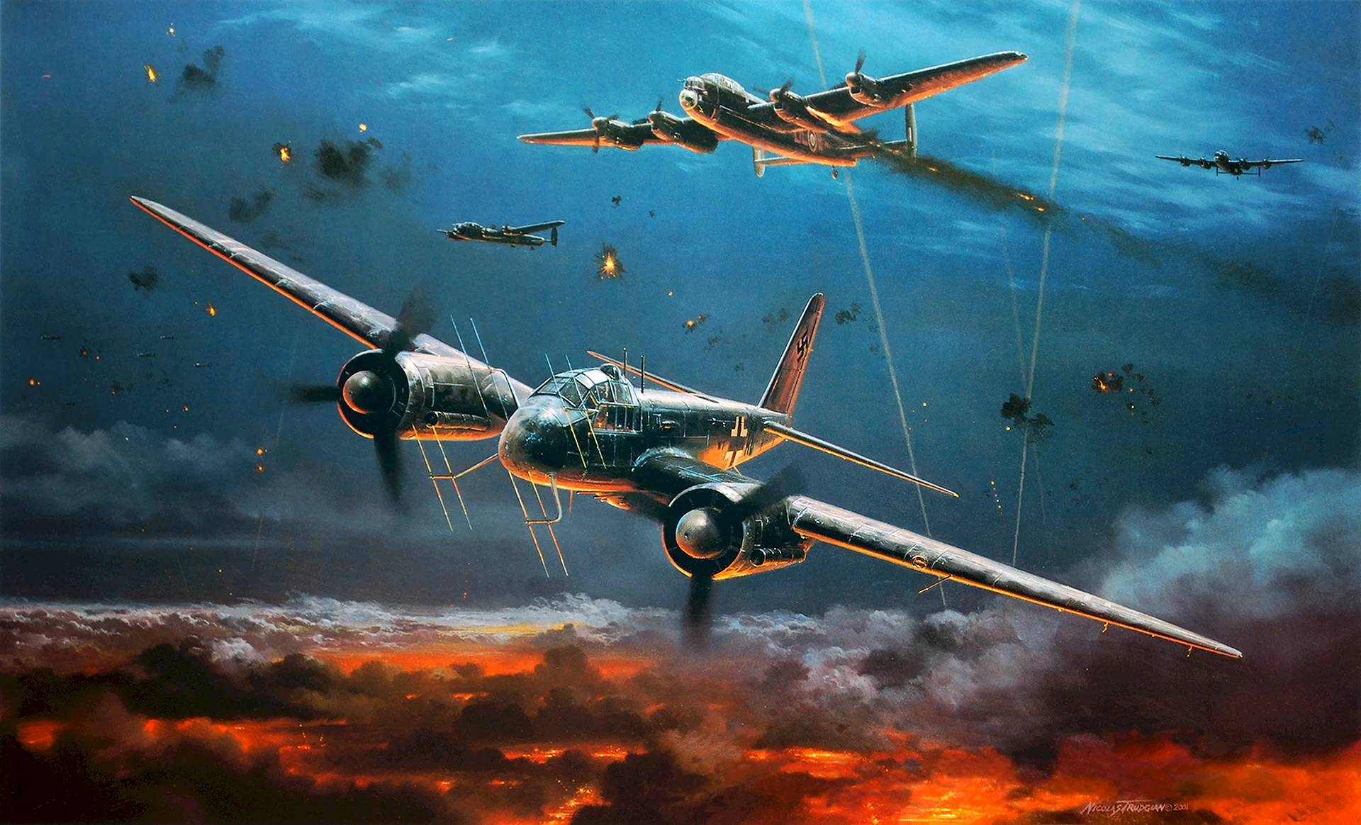 Ju-88 Nightfighter Wallpaper