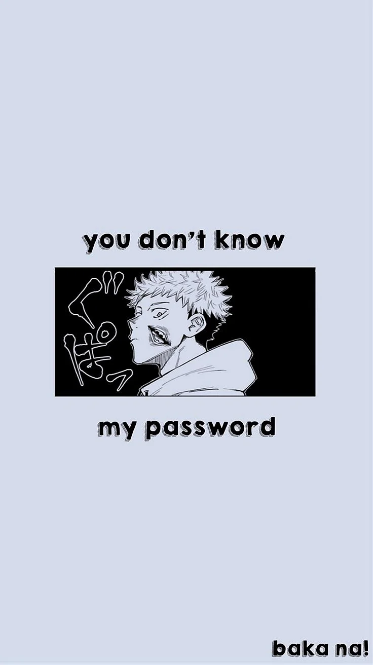 Jujutsu Kaisen Logo Phone Wallpaper For iPhone