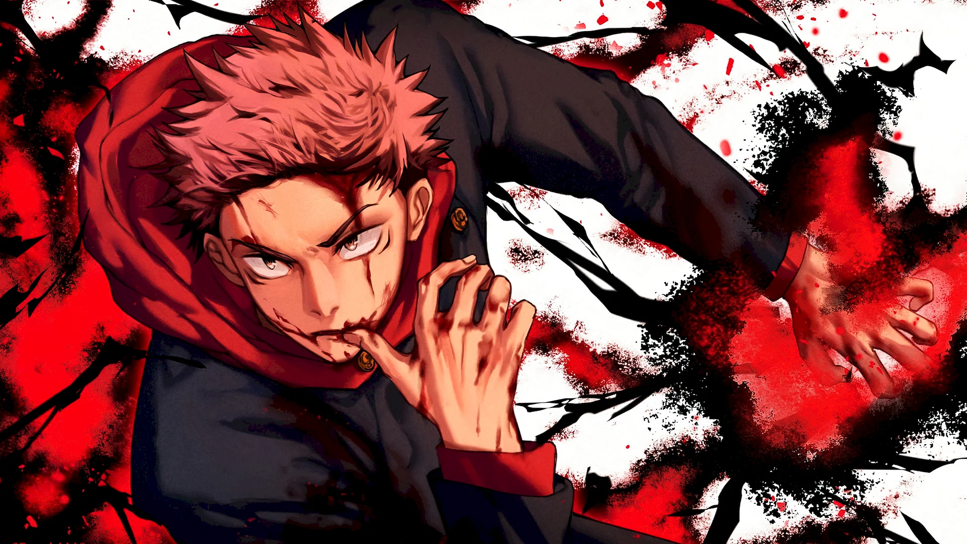 Jujutsu Kaisen Yuji Wallpaper