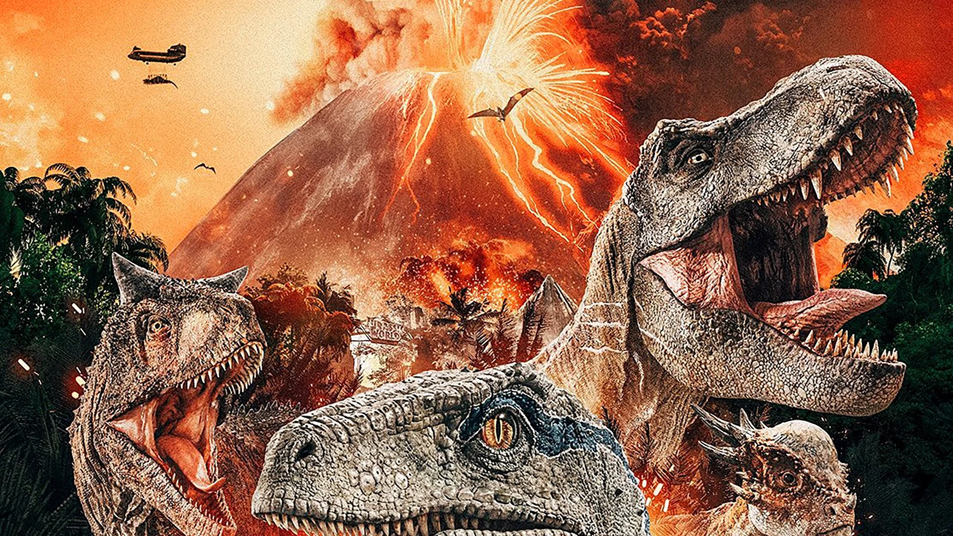 Jurassic World Fallen Kingdom 2018 Poster Wallpaper