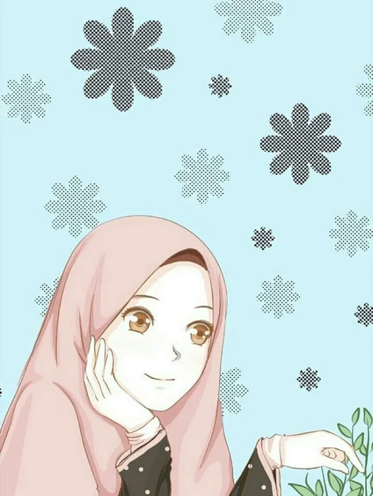 Kartun Muslimah Wallpaper