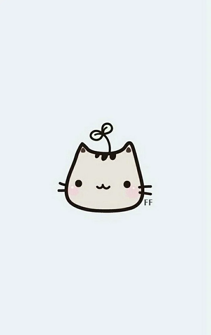 Kawaii Kitten Wallpaper For iPhone