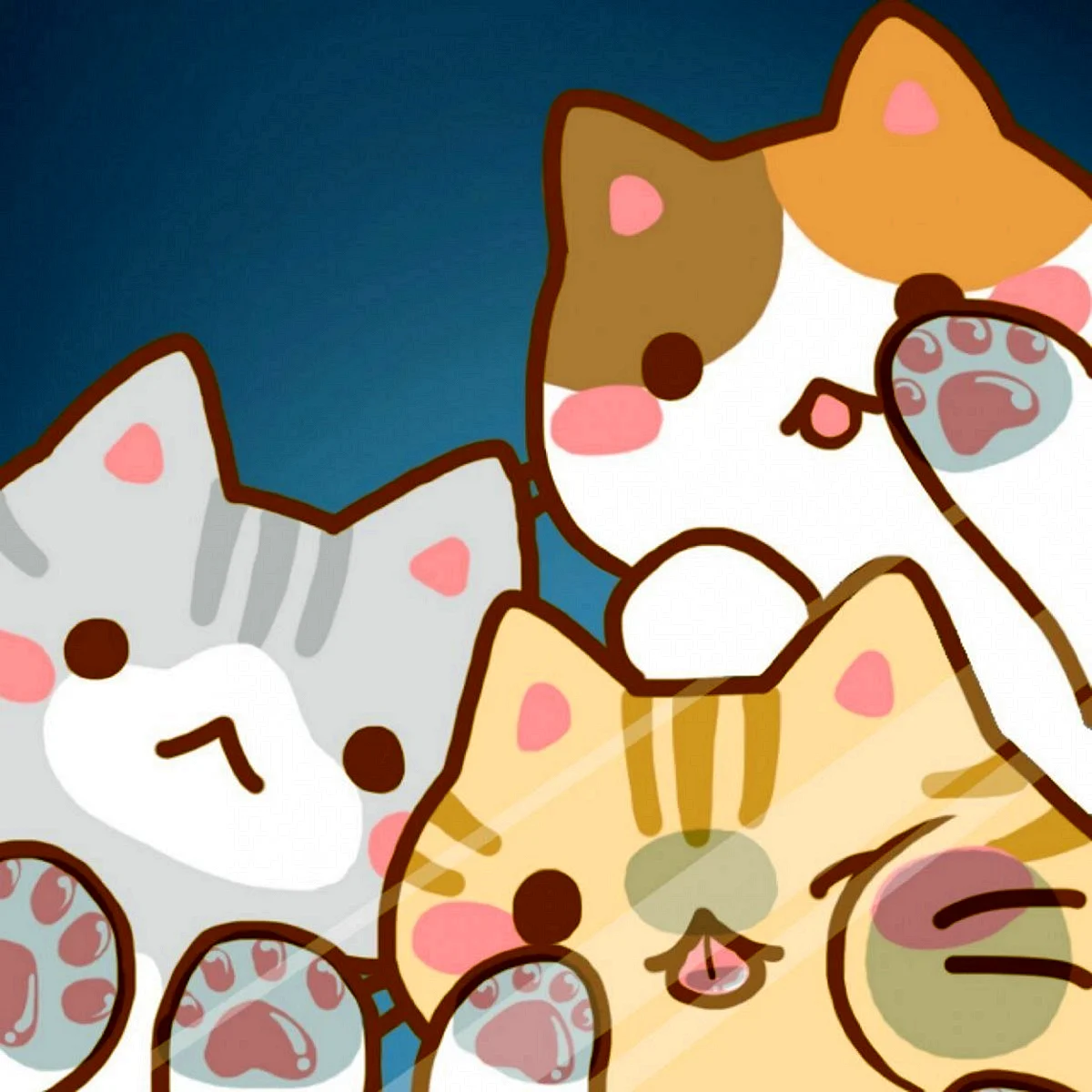 Kawaii Kitten Wallpaper