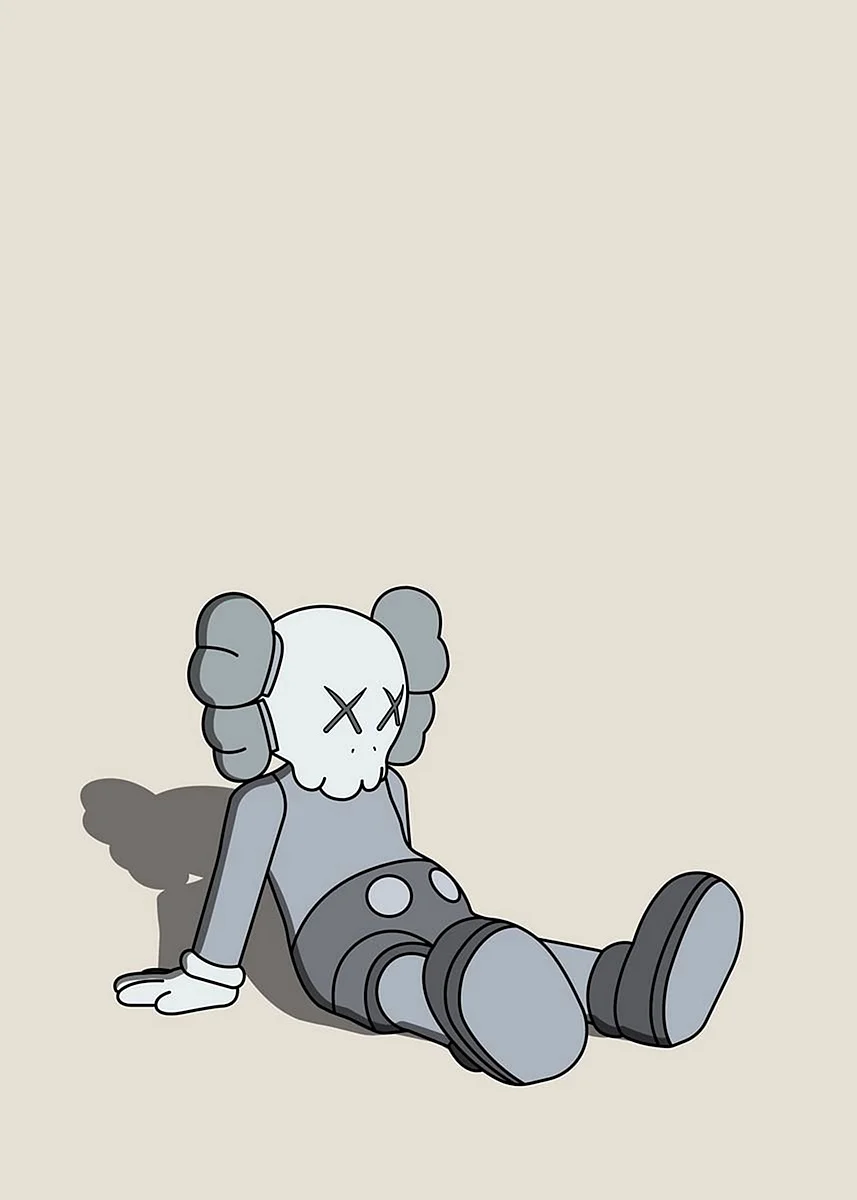 Kaws Background Wallpaper For iPhone