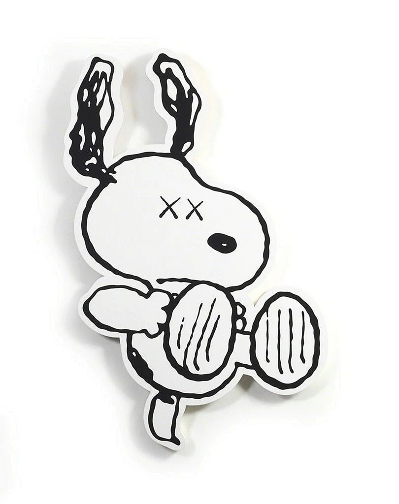 Kaws Stickers Drawing Wallpaper For iPhone