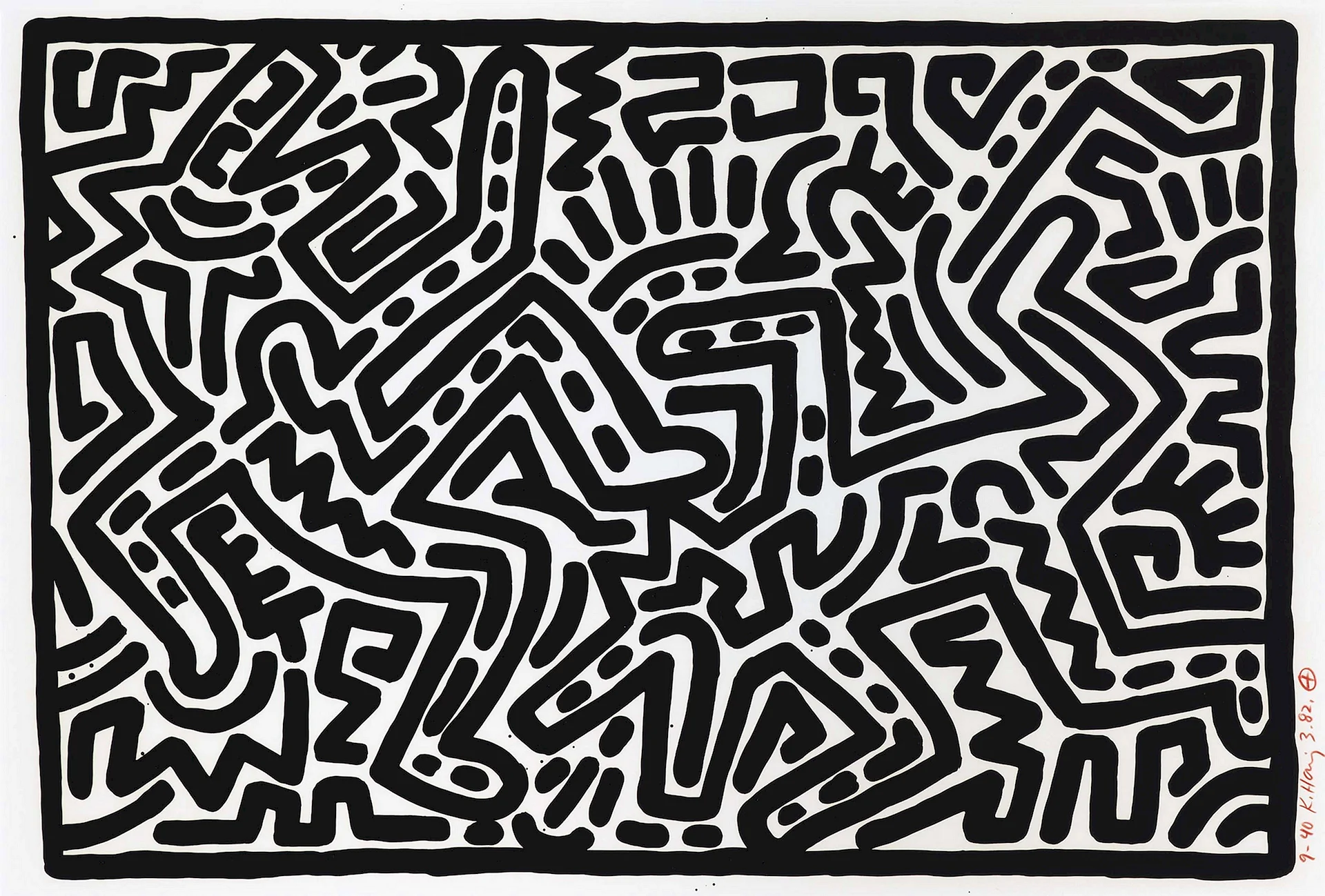 Keith Haring 1958 Wallpaper