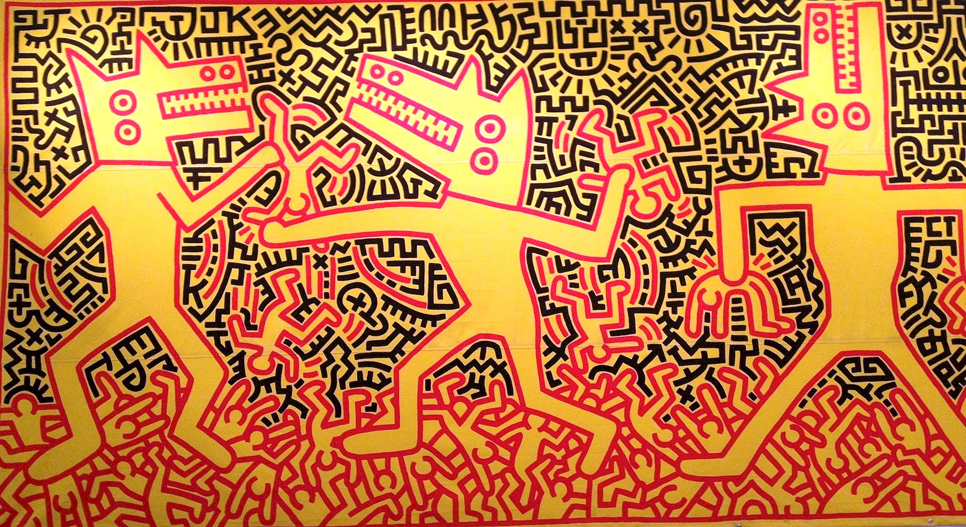 Keith Haring Brazil Wallpaper