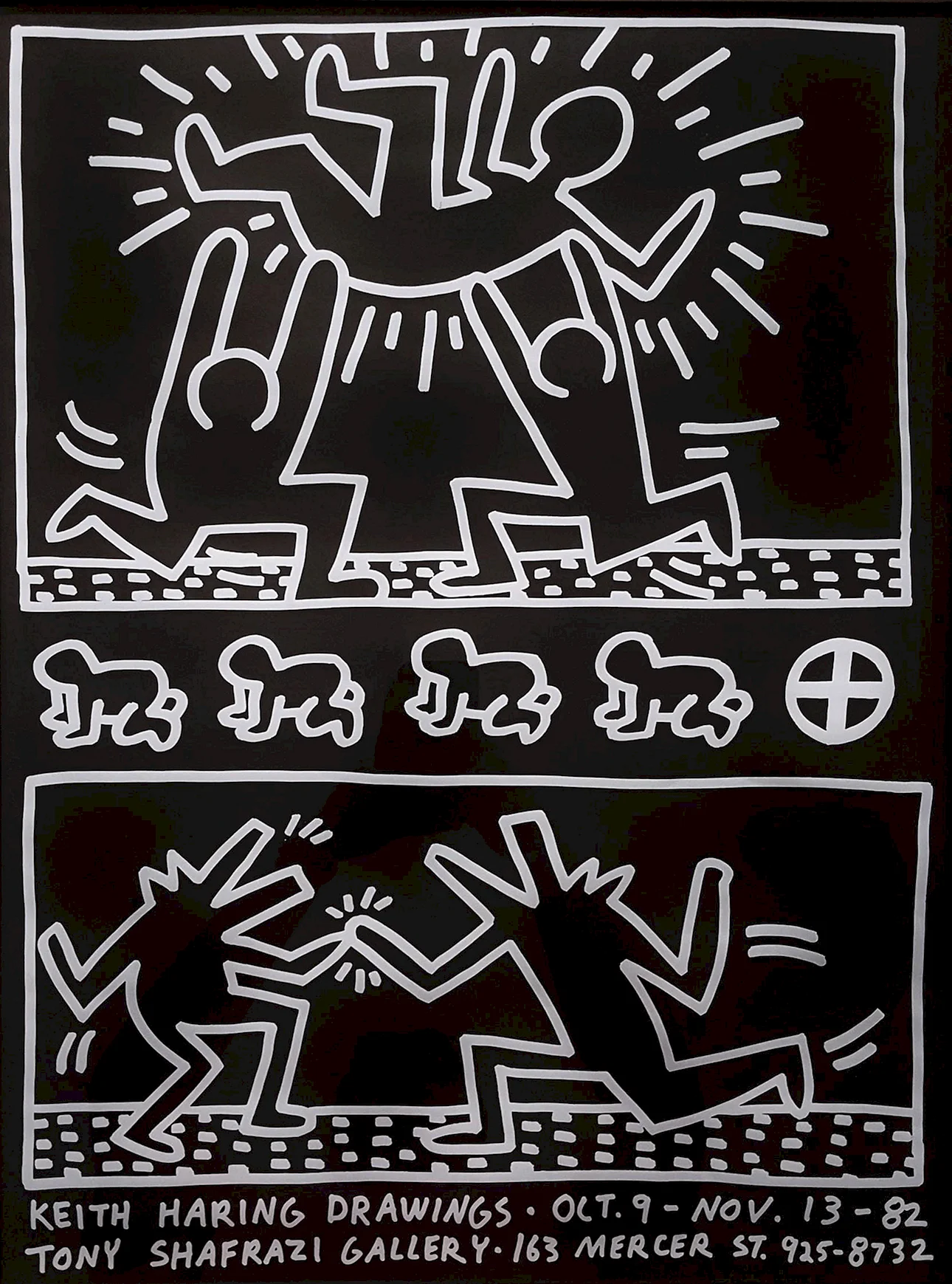 Keith Haring Drawings Wallpaper For iPhone