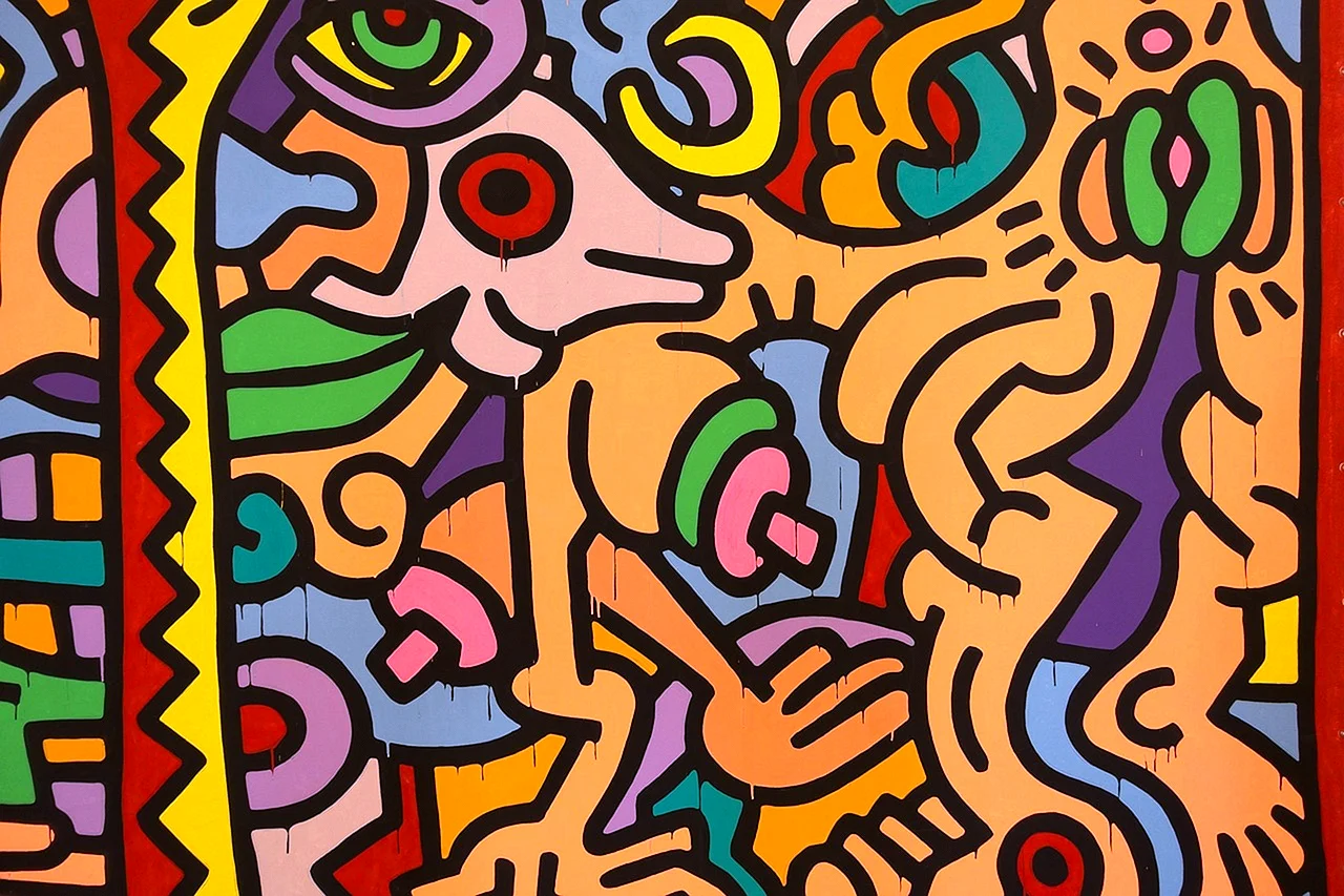 Keith Haring HD Wallpaper