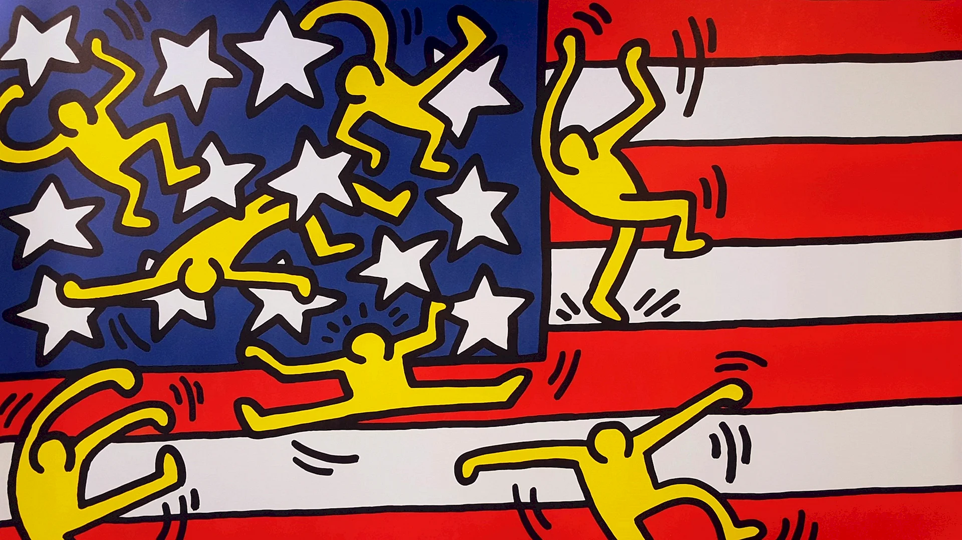 Keith Haring Love Wallpaper