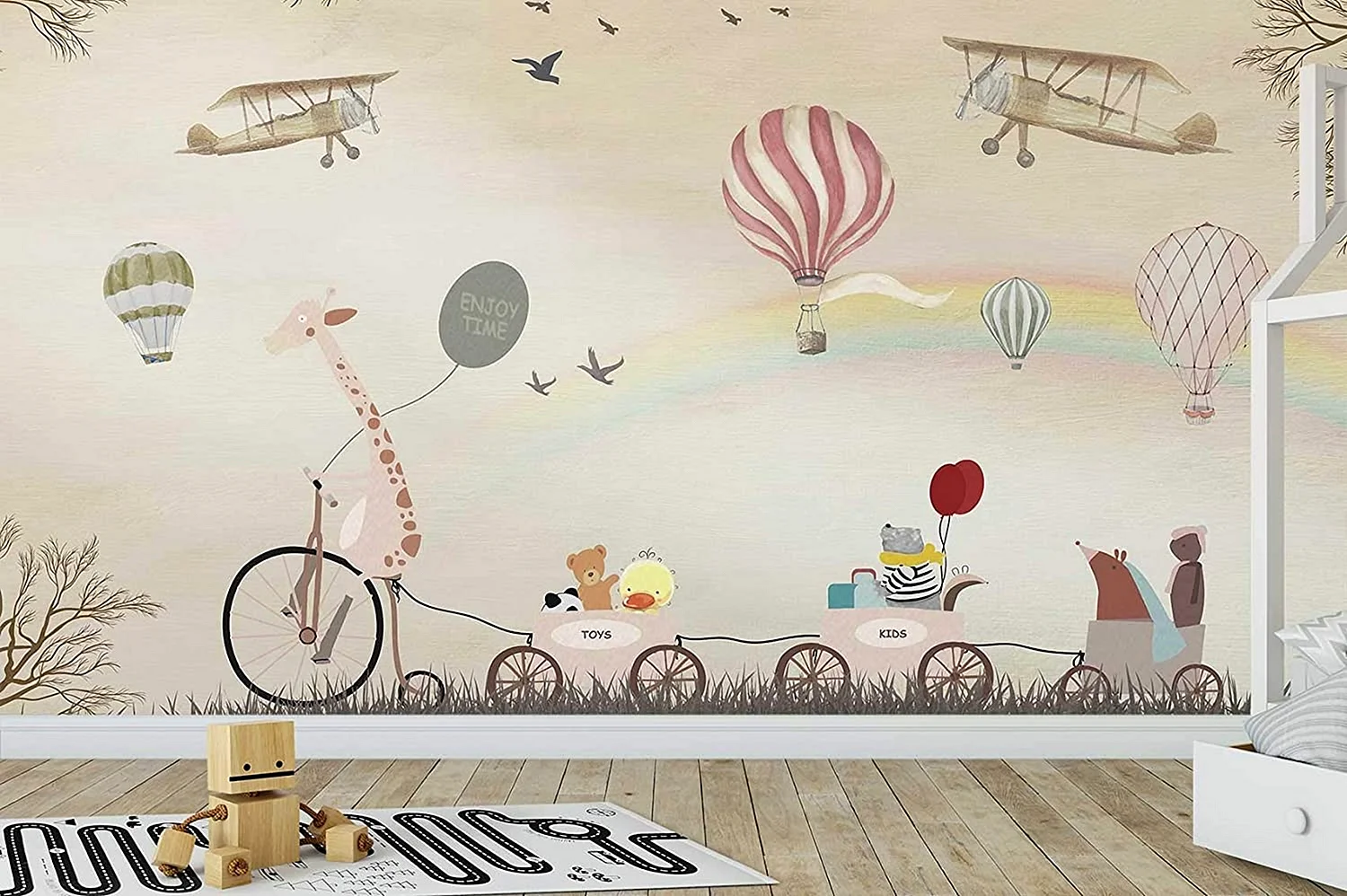 Kids Mural Walls Wallpaper