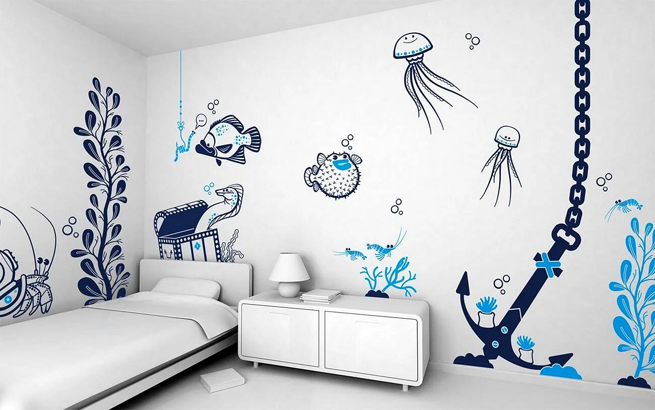 Kids Room Wall Decor Wallpaper