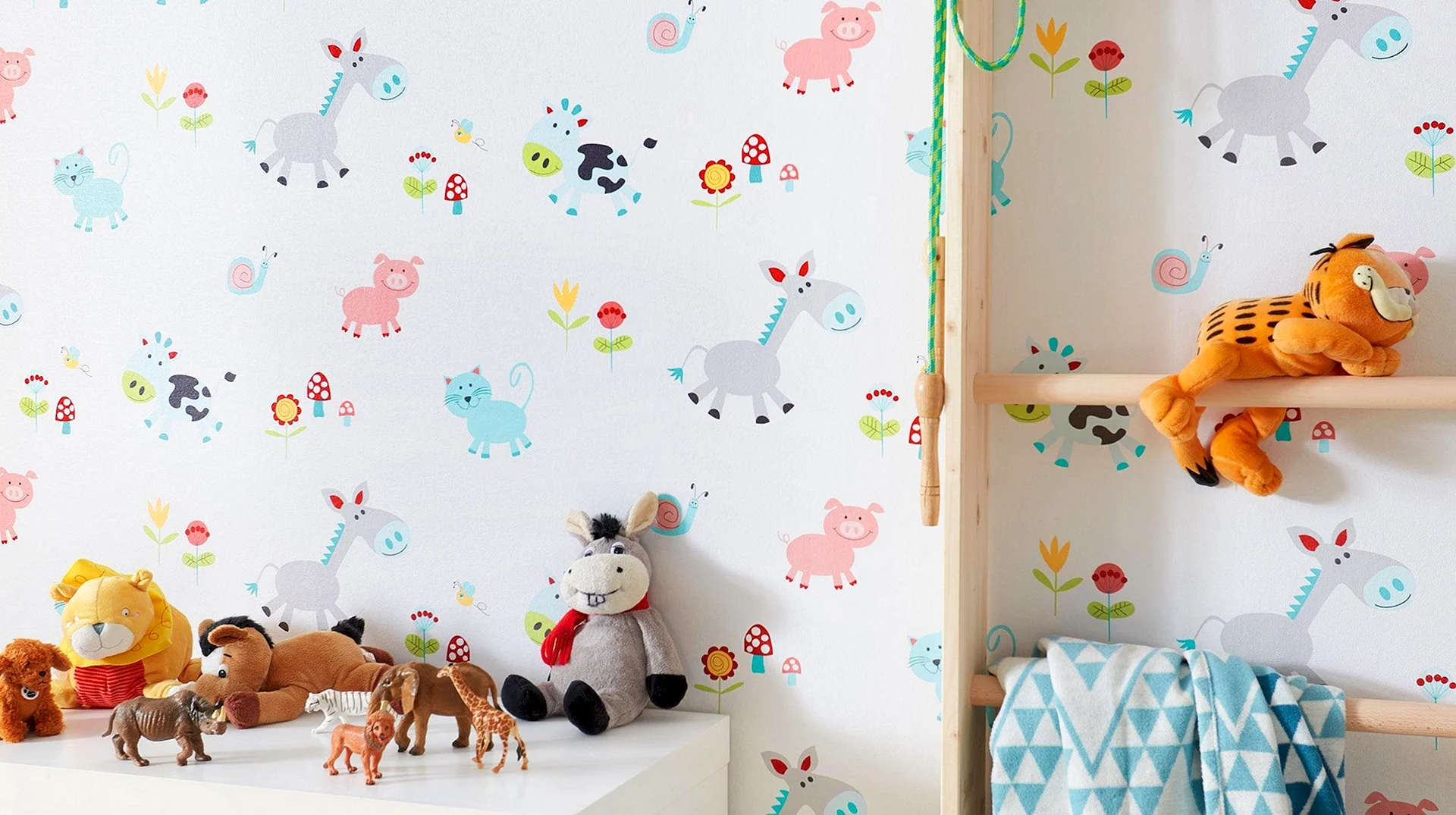 Kids Room Texture Wallpaper