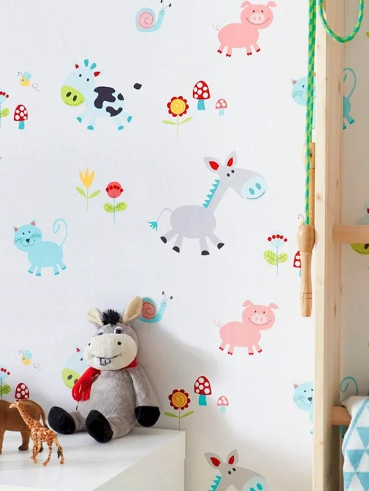 Kids Room Texture Wallpaper