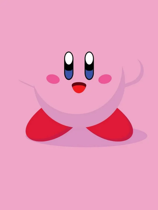 Kirby Pattern Wallpaper For iPhone