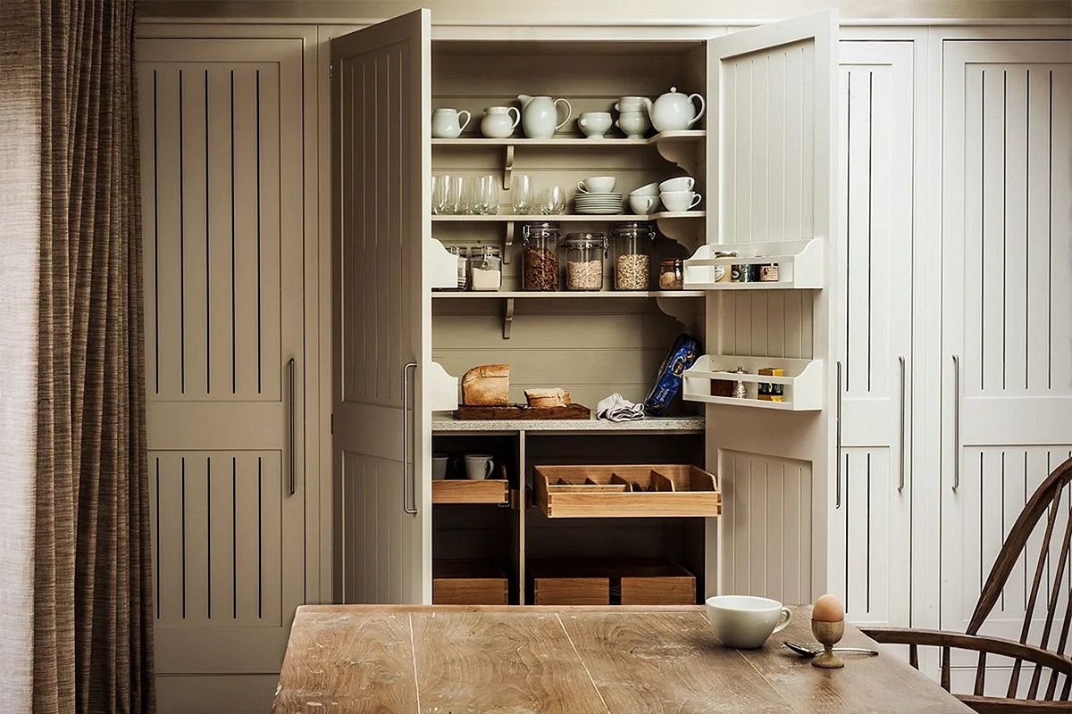 Kitchen Cupboard Wallpaper