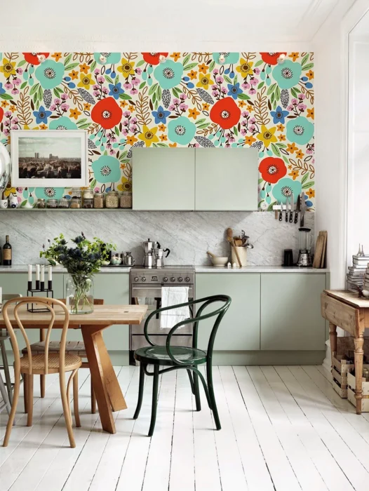 Kitchen Decor Wallpaper