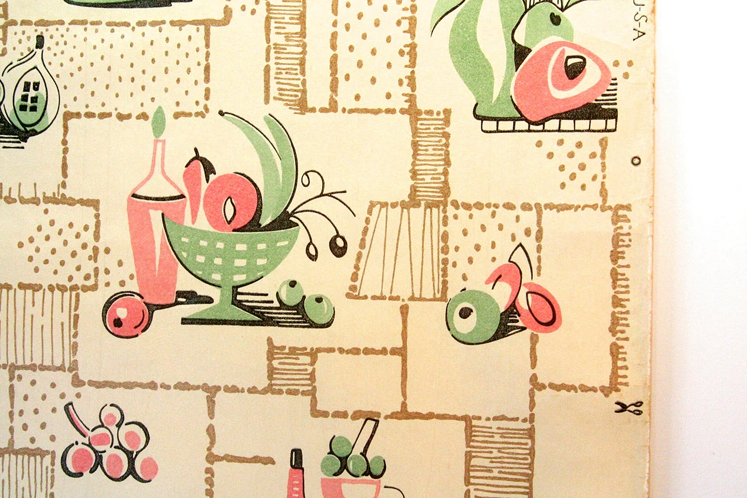 Kitchen Pattern Wallpaper