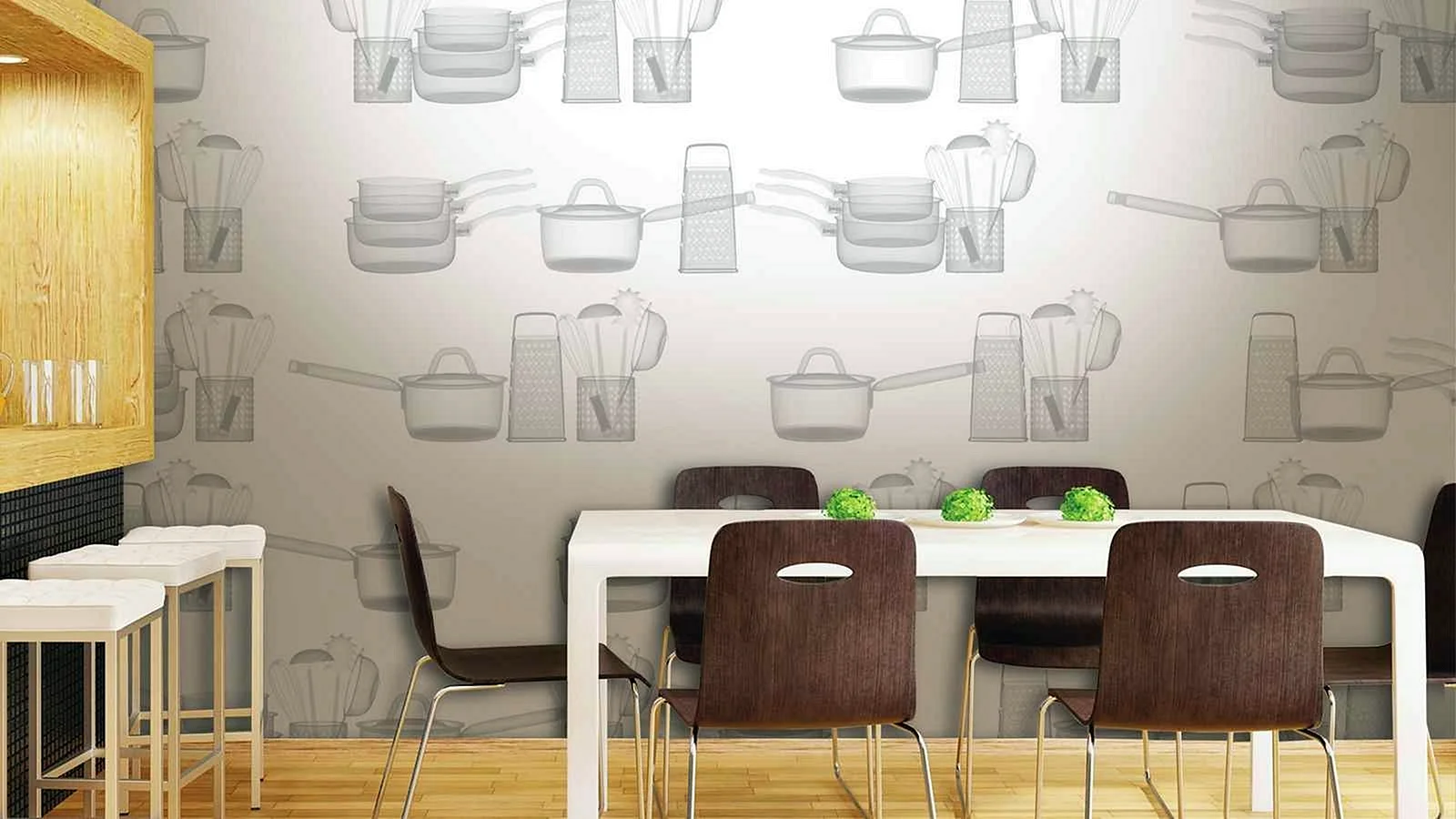 Kitchen Wall Wallpaper Wallpaper