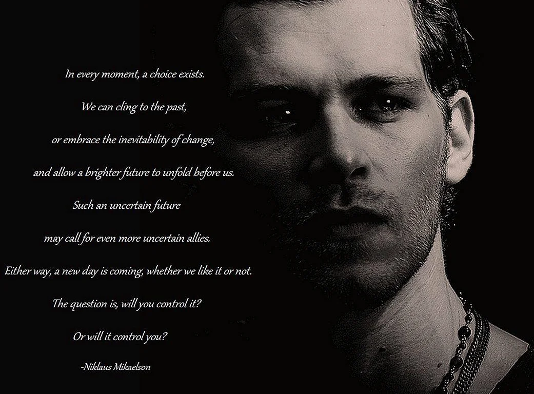 Klaus Mikaelson Quotes Wallpaper