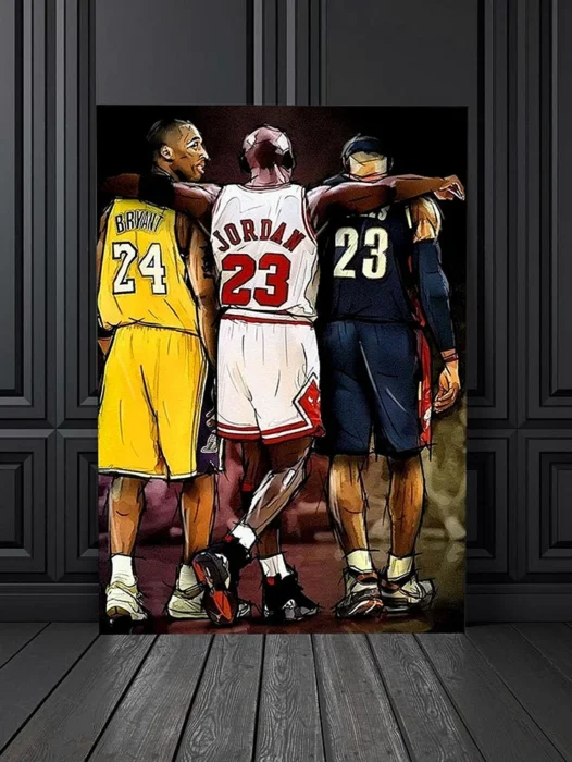 Kobe Bryant Michael Jordan Lebron James Wallpaper