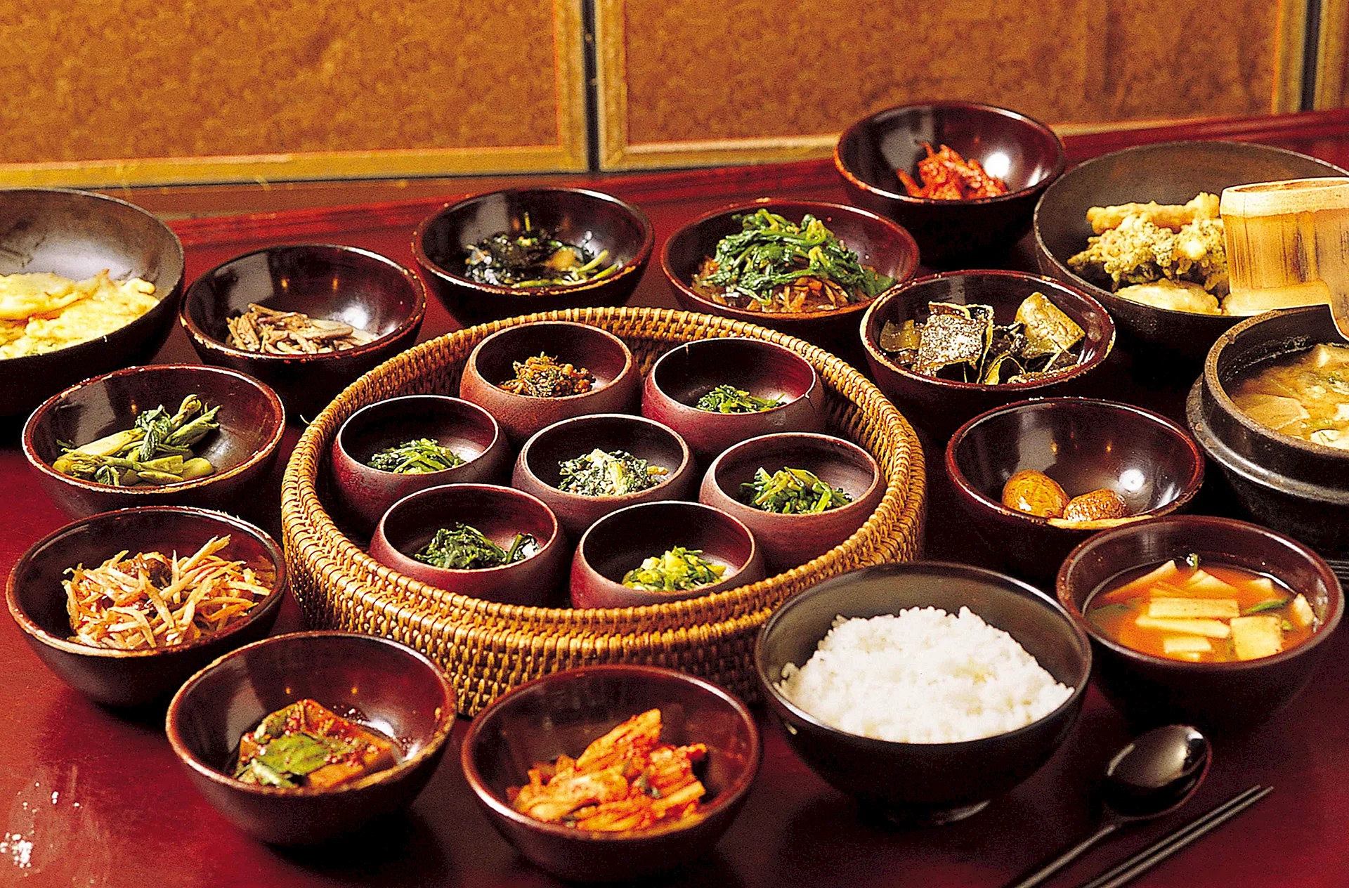 Korean Traditional Food Wallpaper