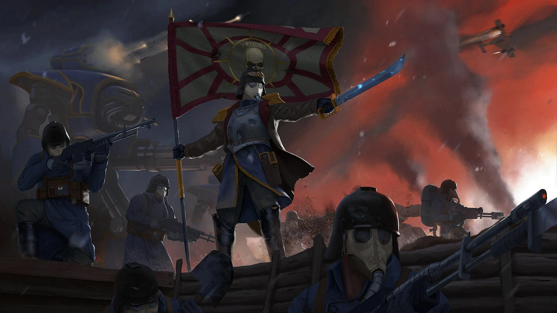 Krieg Wh40k Wallpaper