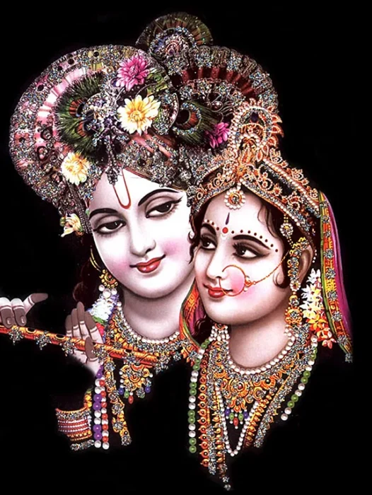 Krishna Ji & Radha Ji Wallpaper