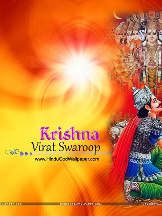 Krishna Virat Swaroop Wallpaper