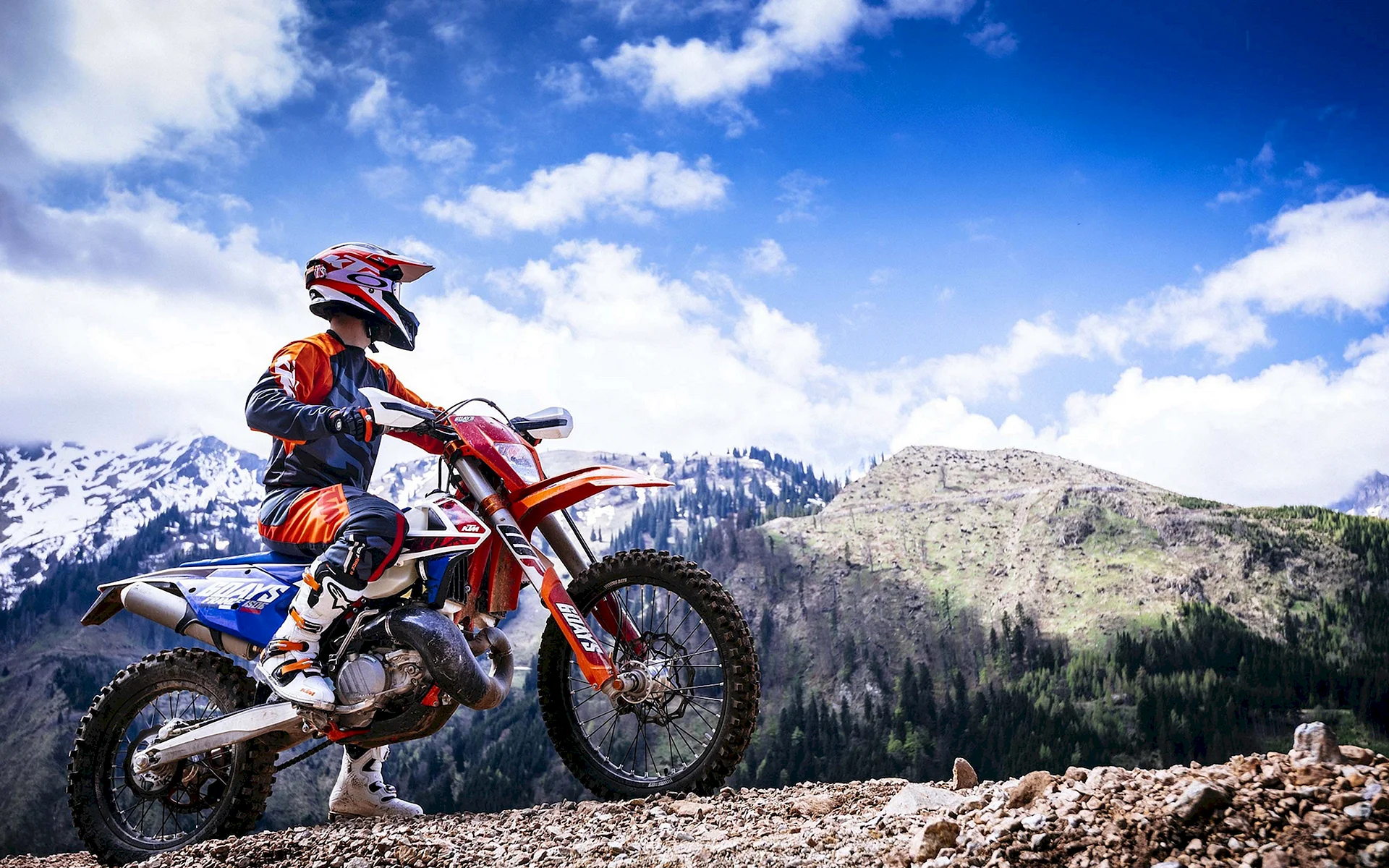 Ktm Trail Wallpaper