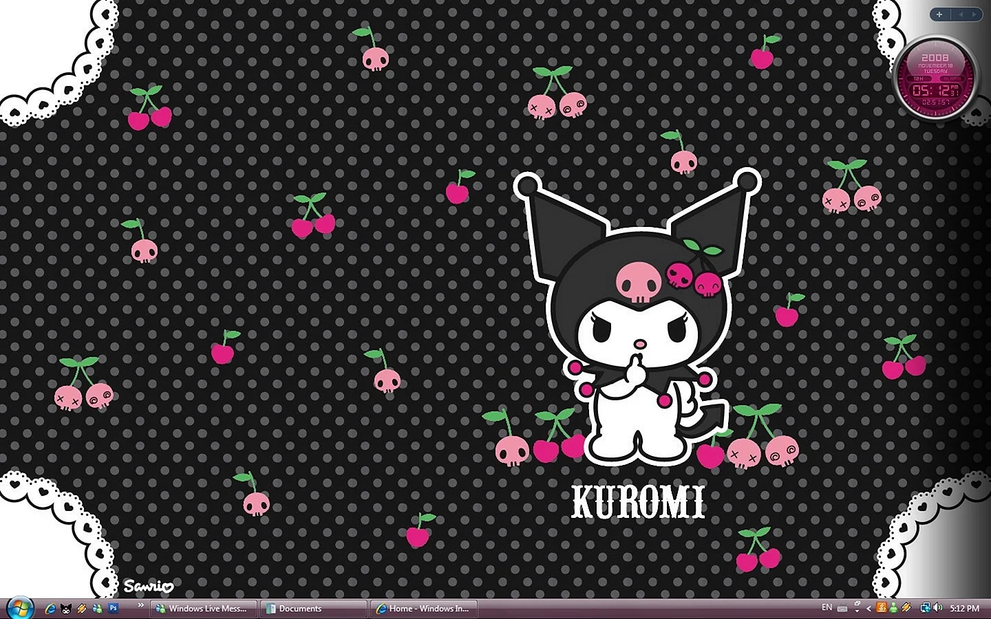 Kuromi Wallpaper