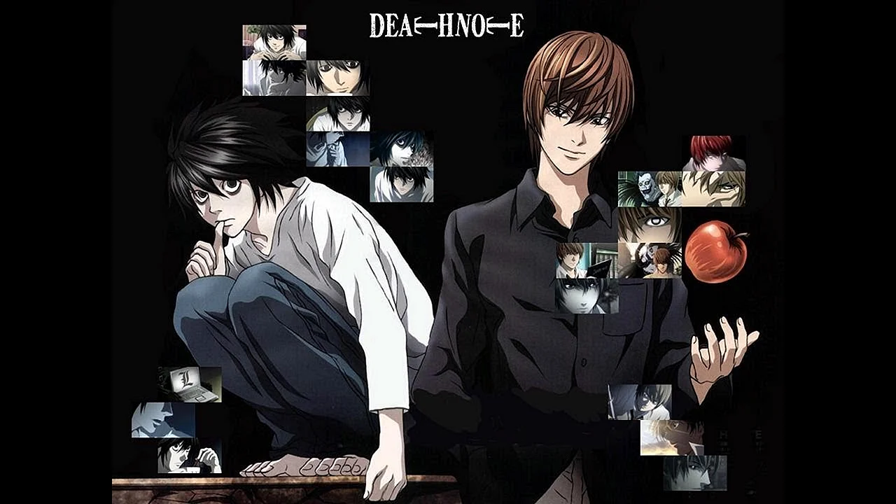 L Death Note Kira Wallpaper