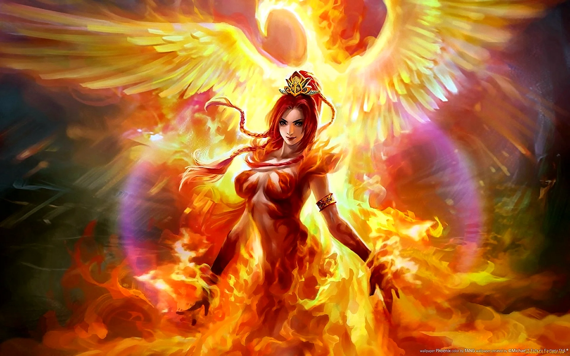 Lady Phoenix Wallpaper
