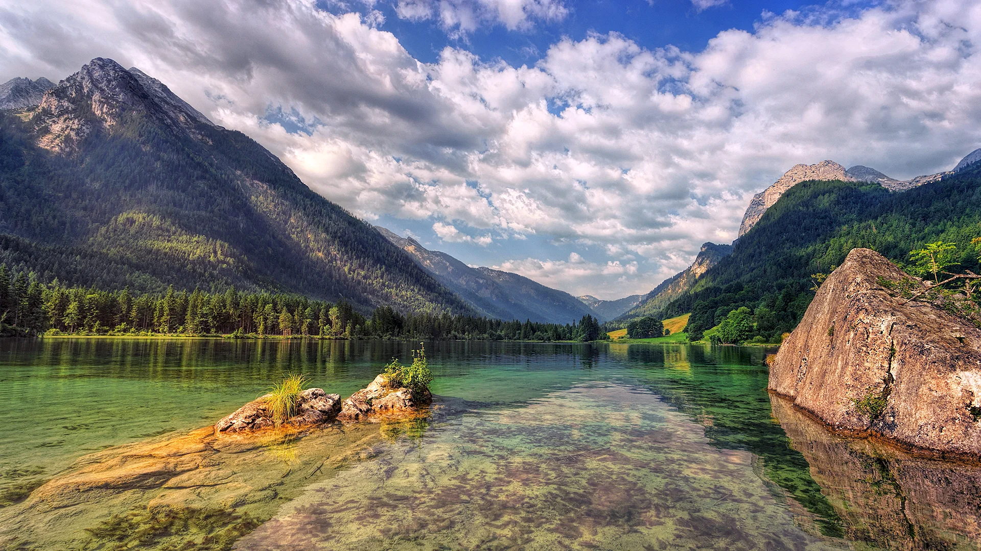 Lake Hintersee Wallpaper