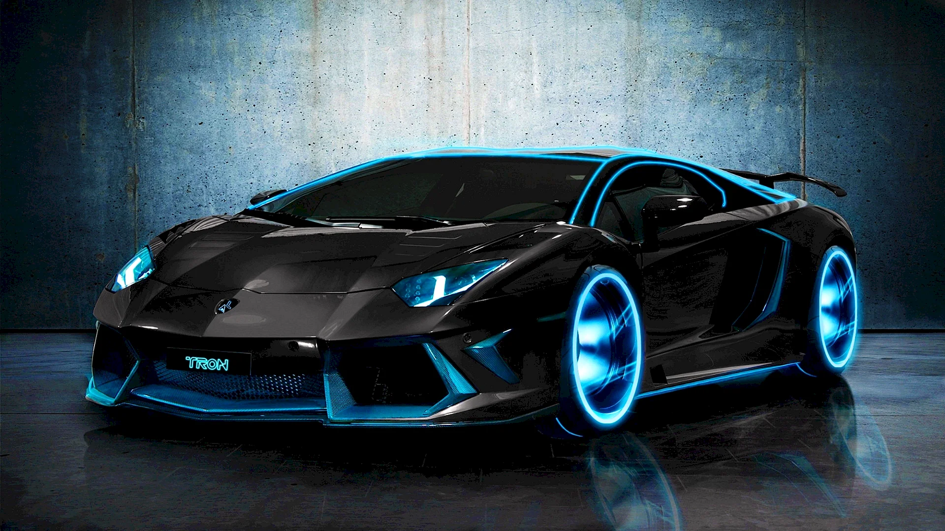 Lamborghini Aventador Black Wallpaper