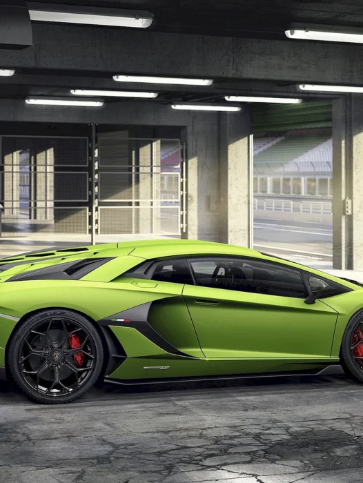 Lamborghini Aventador Sv Green Wallpaper