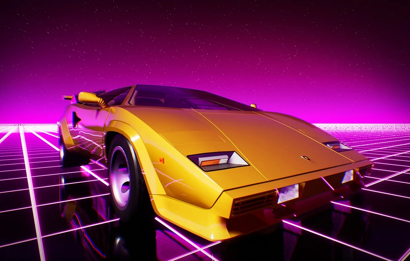 Lamborghini Countach Wallpaper