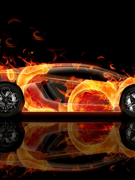 Lamborghini Fire Wallpaper