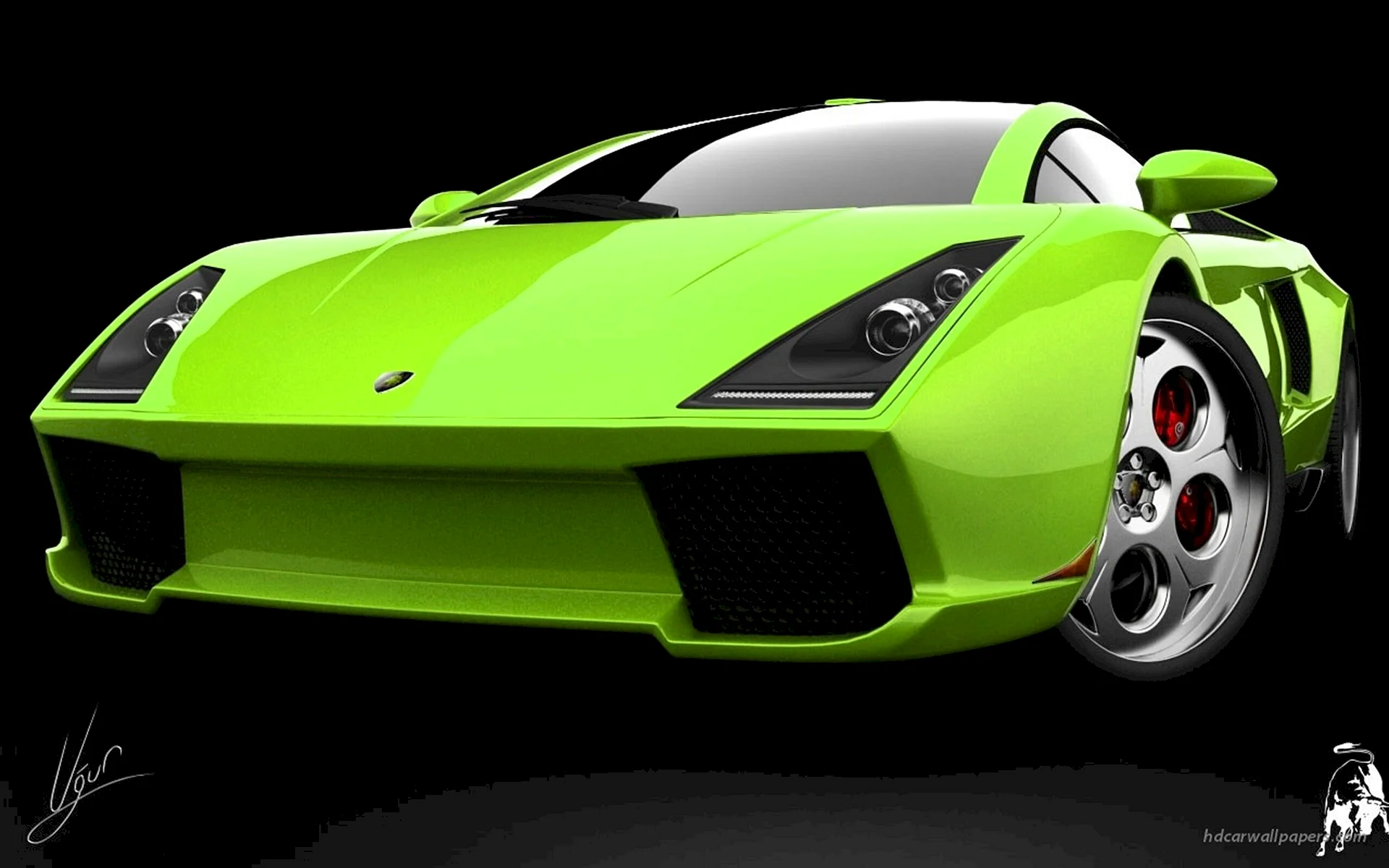 Lamborghini Green Wallpaper